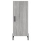 vidaXL Ντουλάπι Γκρι Sonoma 34,5x34x90 εκ. από Επεξεργασμένο Ξύλο
