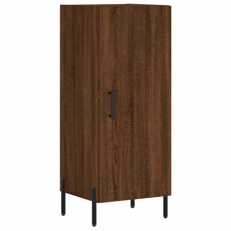vidaXL Ντουλάπι Καφέ Δρυς 34,5 x 34 x 90 εκ. Επεξεργασμένο Ξύλο