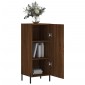 vidaXL Ντουλάπι Καφέ Δρυς 34,5 x 34 x 90 εκ. Επεξεργασμένο Ξύλο