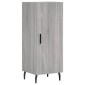 vidaXL Ντουλάπι Γκρι Sonoma 34,5x34x90 εκ. από Επεξεργασμένο Ξύλο