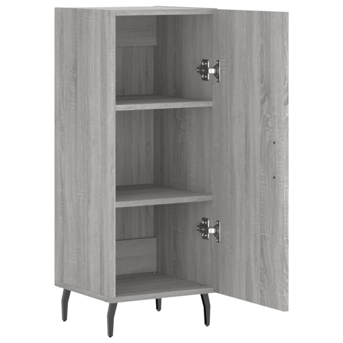 vidaXL Ντουλάπι Γκρι Sonoma 34,5x34x90 εκ. από Επεξεργασμένο Ξύλο