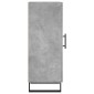 vidaXL Ντουλάπι Γκρι Σκυροδέματος 34,5x34x90 εκ. Επεξεργασμένο Ξύλο