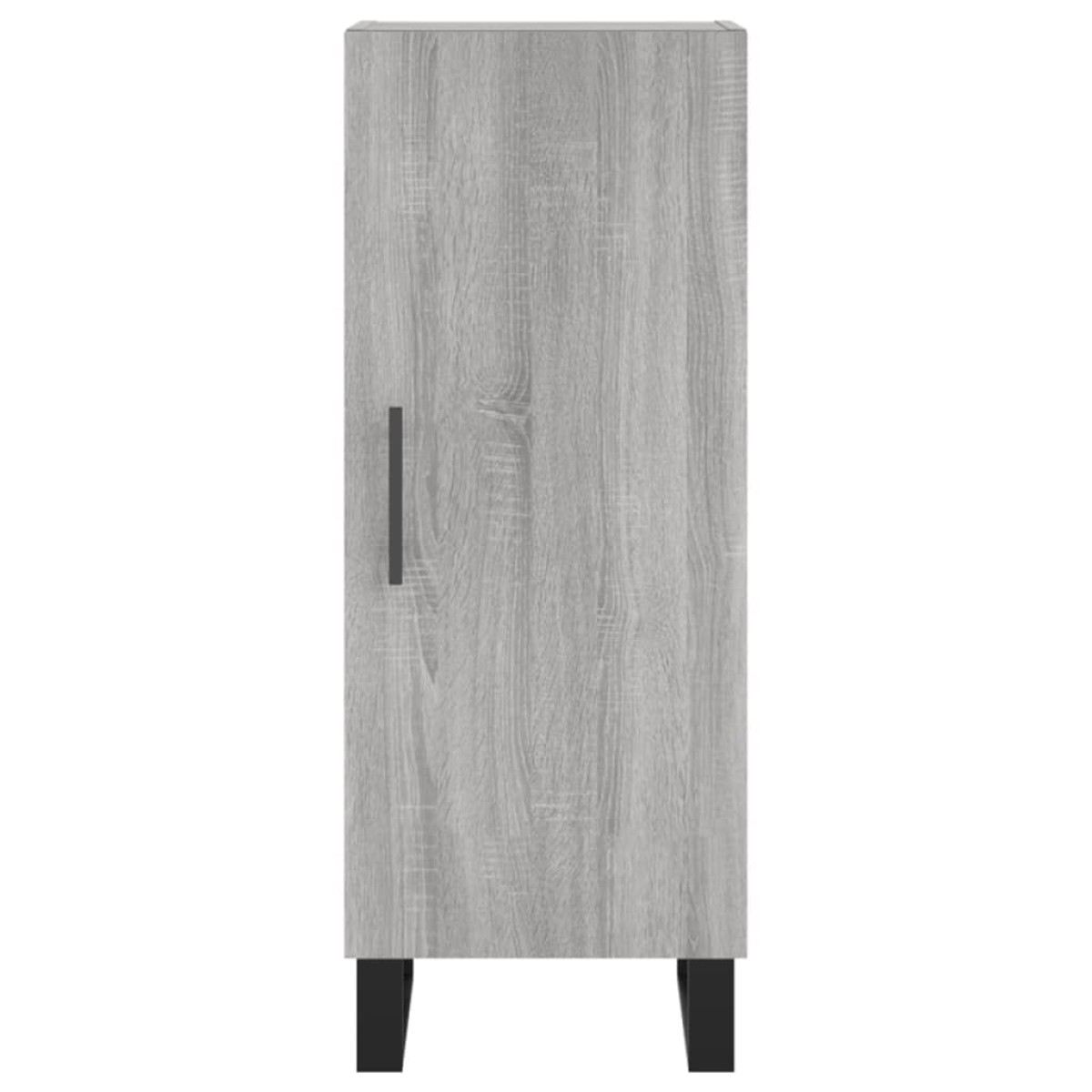 vidaXL Ντουλάπι Γκρι Sonoma 34,5x34x90 εκ. από Επεξεργασμένο Ξύλο