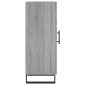vidaXL Ντουλάπι Γκρι Sonoma 34,5x34x90 εκ. από Επεξεργασμένο Ξύλο