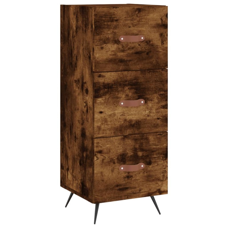 vidaXL Ντουλάπι Καπνιστή Δρυς 34,5 x 34 x 90 εκ. Επεξεργασμένο Ξύλο