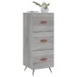 vidaXL Ντουλάπι Γκρι Sonoma 34,5x34x90 εκ. από Επεξεργασμένο Ξύλο