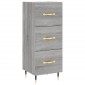 vidaXL Ντουλάπι Γκρι Sonoma 34,5x34x90 εκ. από Επεξεργασμένο Ξύλο