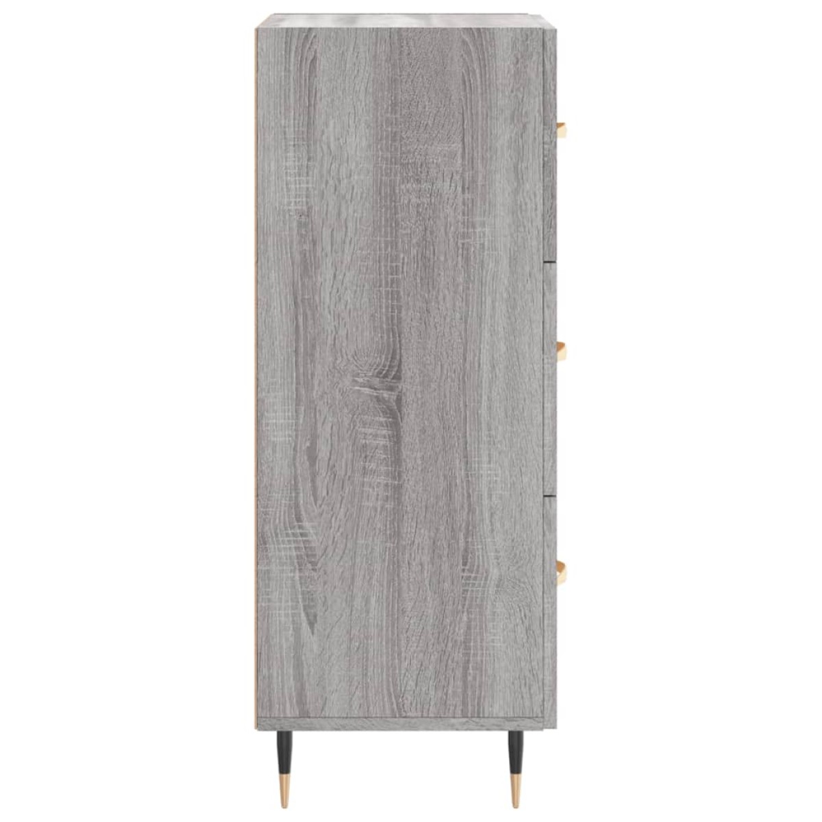 vidaXL Ντουλάπι Γκρι Sonoma 34,5x34x90 εκ. από Επεξεργασμένο Ξύλο