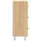 vidaXL Ντουλάπι Sonoma Δρυς 34,5x34x90 εκ. από Επεξεργασμένο Ξύλο
