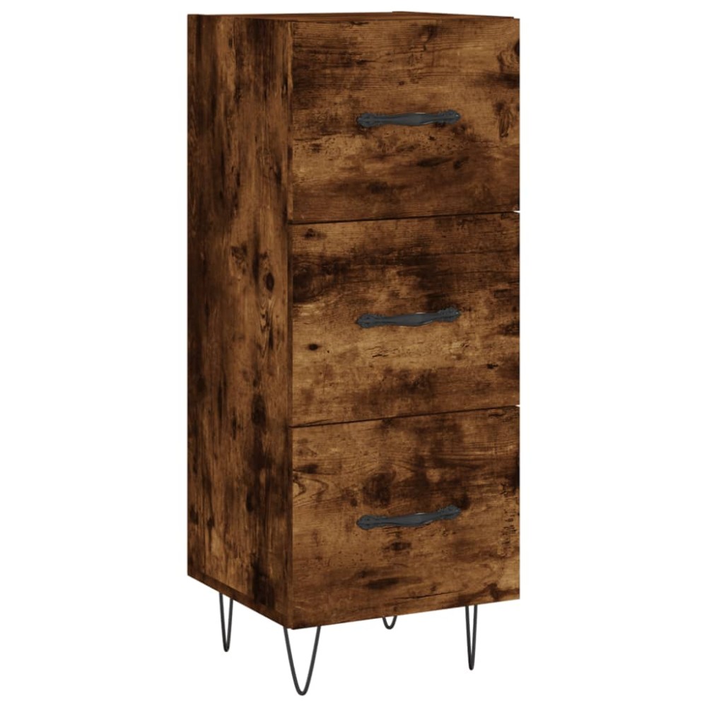 vidaXL Ντουλάπι Καπνιστή Δρυς 34,5 x 34 x 90 εκ. Επεξεργασμένο Ξύλο