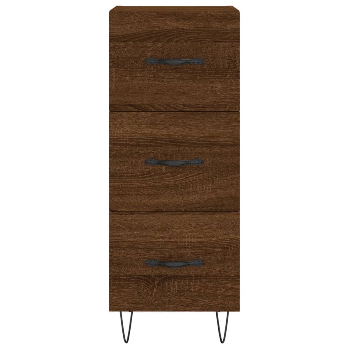vidaXL Ντουλάπι Καφέ Δρυς 34,5 x 34 x 90 εκ. Επεξεργασμένο Ξύλο