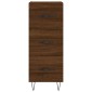 vidaXL Ντουλάπι Καφέ Δρυς 34,5 x 34 x 90 εκ. Επεξεργασμένο Ξύλο