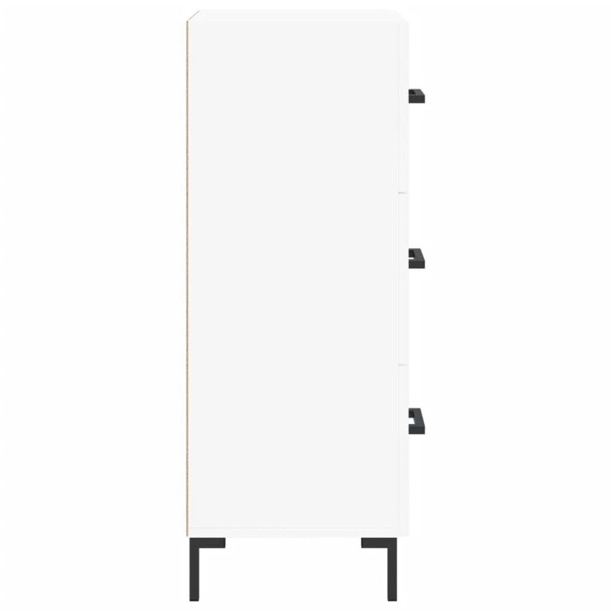 vidaXL Ντουλάπι Λευκό 34,5 x 34 x 90 εκ. από Επεξεργασμένο Ξύλο