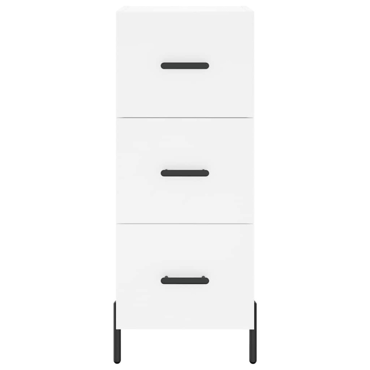 vidaXL Ντουλάπι Λευκό 34,5 x 34 x 90 εκ. από Επεξεργασμένο Ξύλο