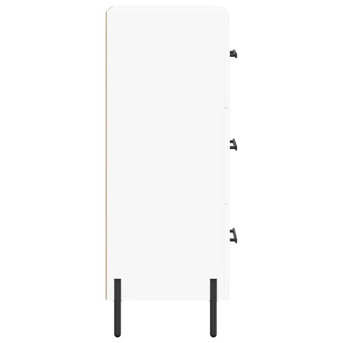 vidaXL Ντουλάπι Λευκό 34,5 x 34 x 90 εκ. από Επεξεργασμένο Ξύλο