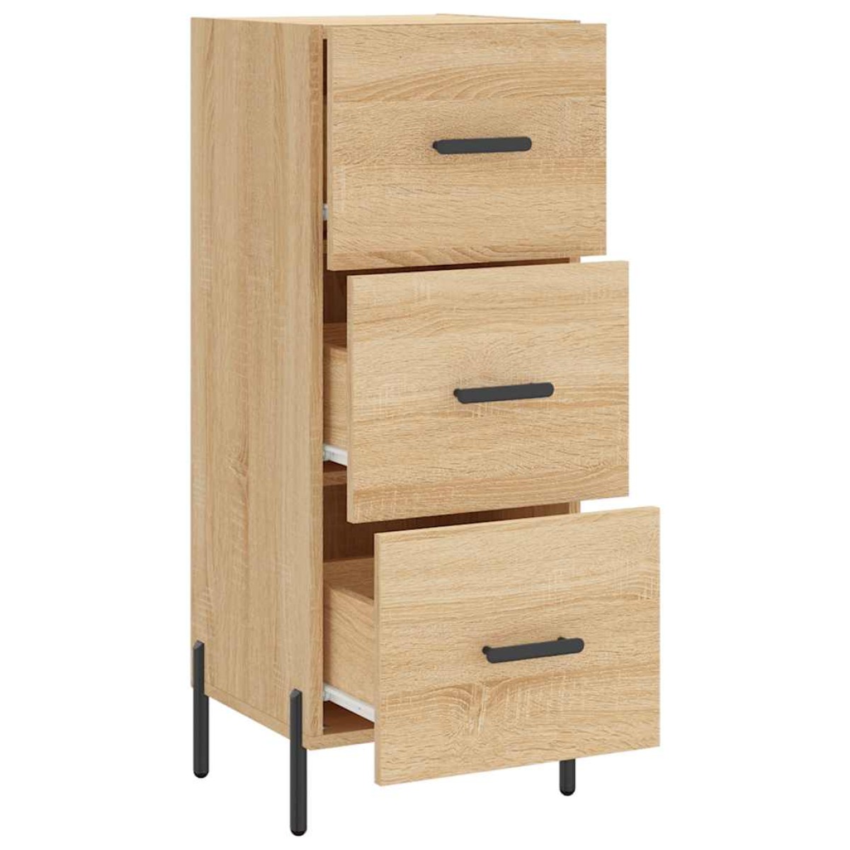vidaXL Ντουλάπι Sonoma Δρυς 34,5x34x90 εκ. από Επεξεργασμένο Ξύλο