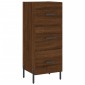 vidaXL Ντουλάπι Καφέ Δρυς 34,5 x 34 x 90 εκ. Επεξεργασμένο Ξύλο
