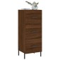 vidaXL Ντουλάπι Καφέ Δρυς 34,5 x 34 x 90 εκ. Επεξεργασμένο Ξύλο