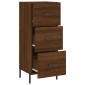 vidaXL Ντουλάπι Καφέ Δρυς 34,5 x 34 x 90 εκ. Επεξεργασμένο Ξύλο