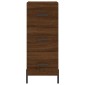 vidaXL Ντουλάπι Καφέ Δρυς 34,5 x 34 x 90 εκ. Επεξεργασμένο Ξύλο