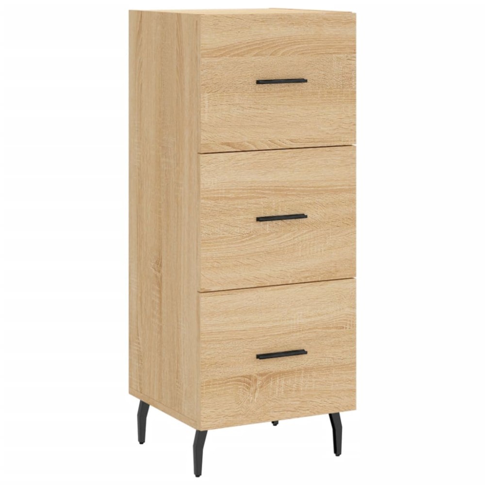 vidaXL Ντουλάπι Sonoma Δρυς 34,5x34x90 εκ. από Επεξεργασμένο Ξύλο