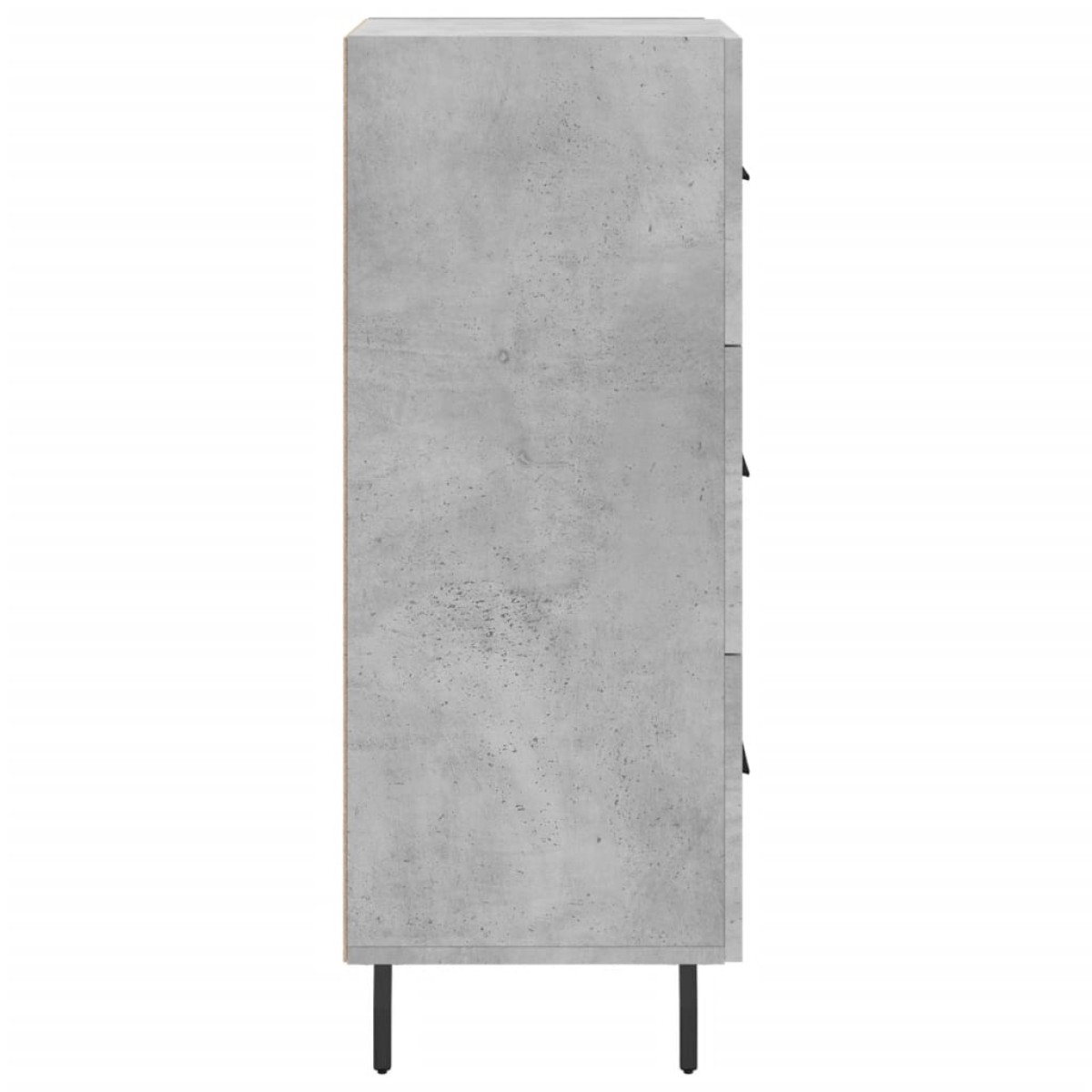vidaXL Ντουλάπι Γκρι Σκυροδέματος 34,5x34x90 εκ. Επεξεργασμένο Ξύλο