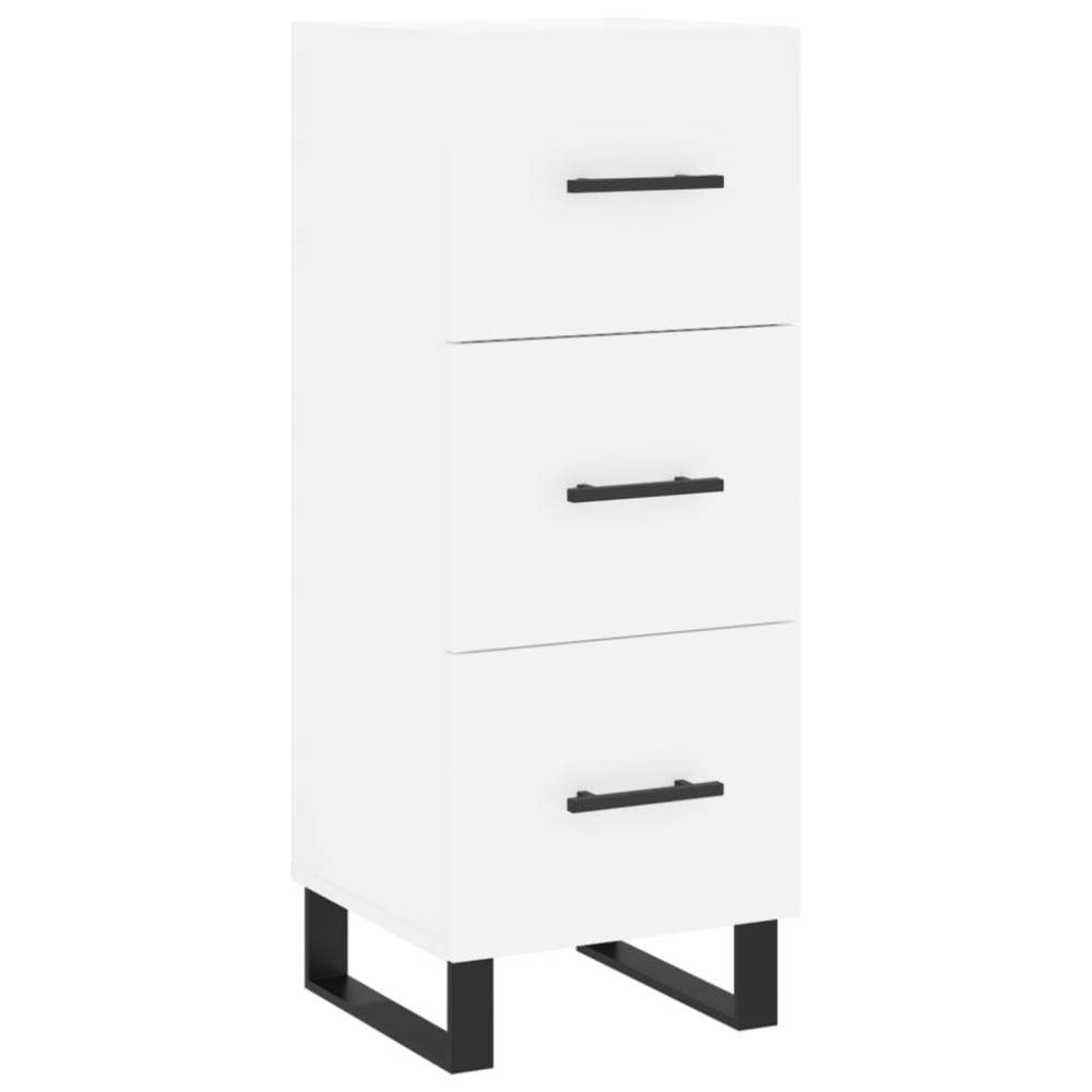 vidaXL Ντουλάπι Λευκό 34,5 x 34 x 90 εκ. από Επεξεργασμένο Ξύλο