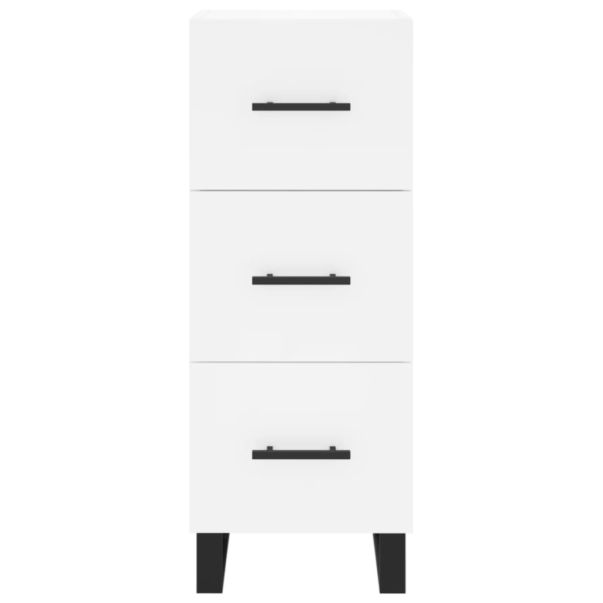 vidaXL Ντουλάπι Λευκό 34,5 x 34 x 90 εκ. από Επεξεργασμένο Ξύλο