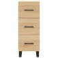 vidaXL Ντουλάπι Sonoma Δρυς 34,5x34x90 εκ. από Επεξεργασμένο Ξύλο