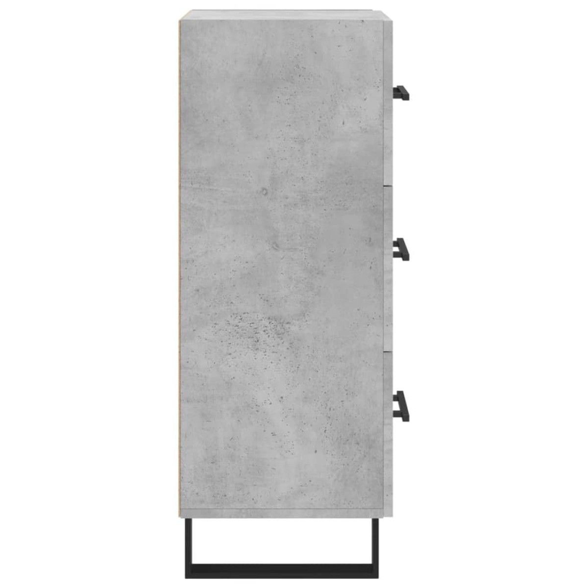 vidaXL Ντουλάπι Γκρι Σκυροδέματος 34,5x34x90 εκ. Επεξεργασμένο Ξύλο