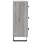 vidaXL Ντουλάπι Γκρι Sonoma 34,5x34x90 εκ. από Επεξεργασμένο Ξύλο