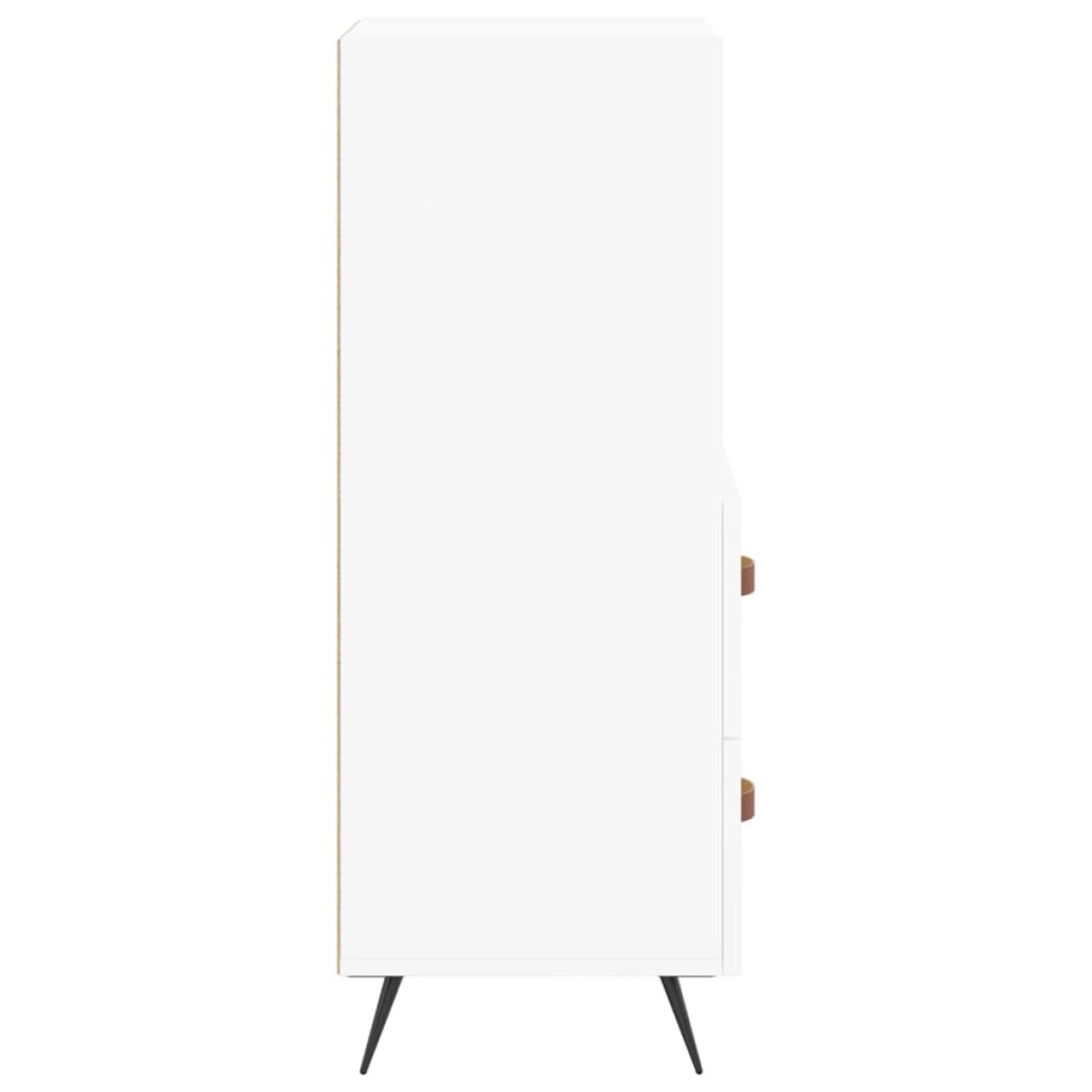 vidaXL Ντουλάπι Λευκό 34,5 x 34 x 90 εκ. από Επεξεργασμένο Ξύλο