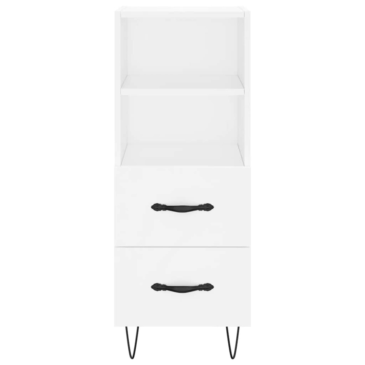 vidaXL Ντουλάπι Λευκό 34,5 x 34 x 90 εκ. από Επεξεργασμένο Ξύλο