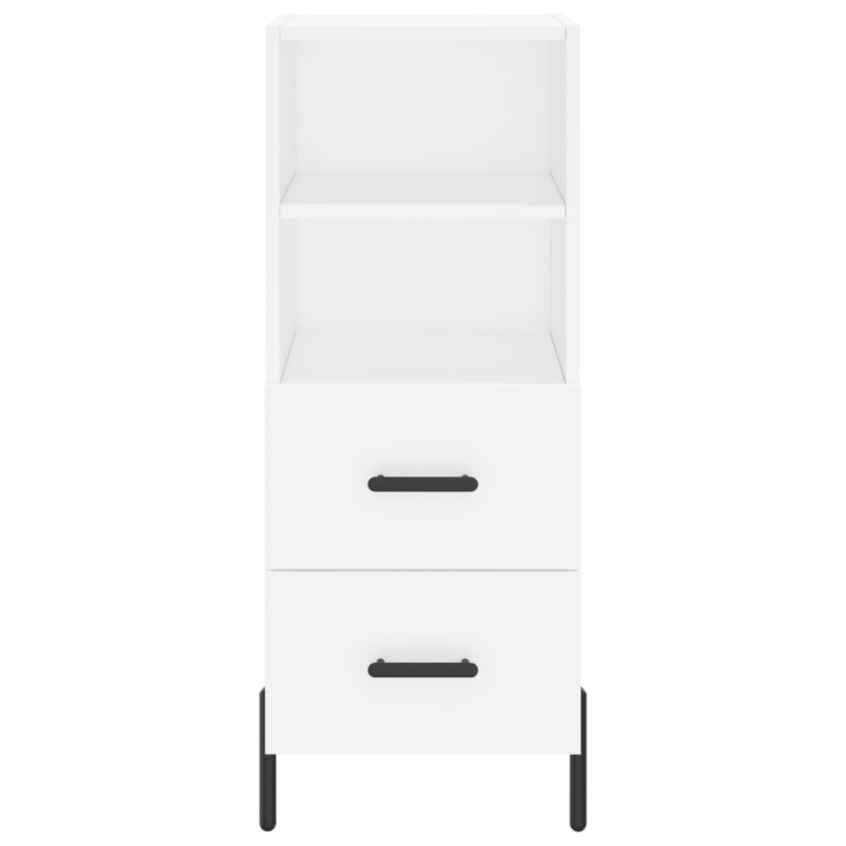 vidaXL Ντουλάπι Λευκό 34,5 x 34 x 90 εκ. από Επεξεργασμένο Ξύλο