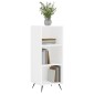 vidaXL Ραφιέρα Λευκή 34,5 x 32,5 x 90 εκ. από Επεξεργασμένο Ξύλο