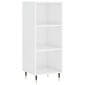 vidaXL Ντουλάπι Γυαλιστερό Λευκό 34,5 x 32,5 x 90 εκ. Επεξεργ. Ξύλο