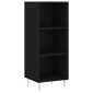 vidaXL Ντουλάπι Μαύρο 34,5x32,5x90 εκ. Επεξεργασμένο Ξύλο
