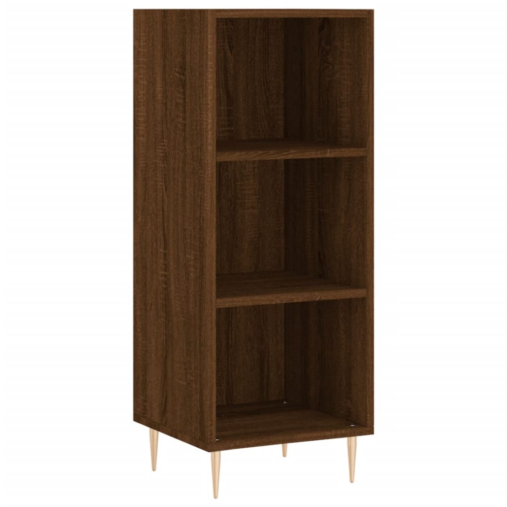 vidaXL Ντουλάπι Καφέ Δρυς 34,5x32,5x90 εκ. Επεξεργασμένο Ξύλο