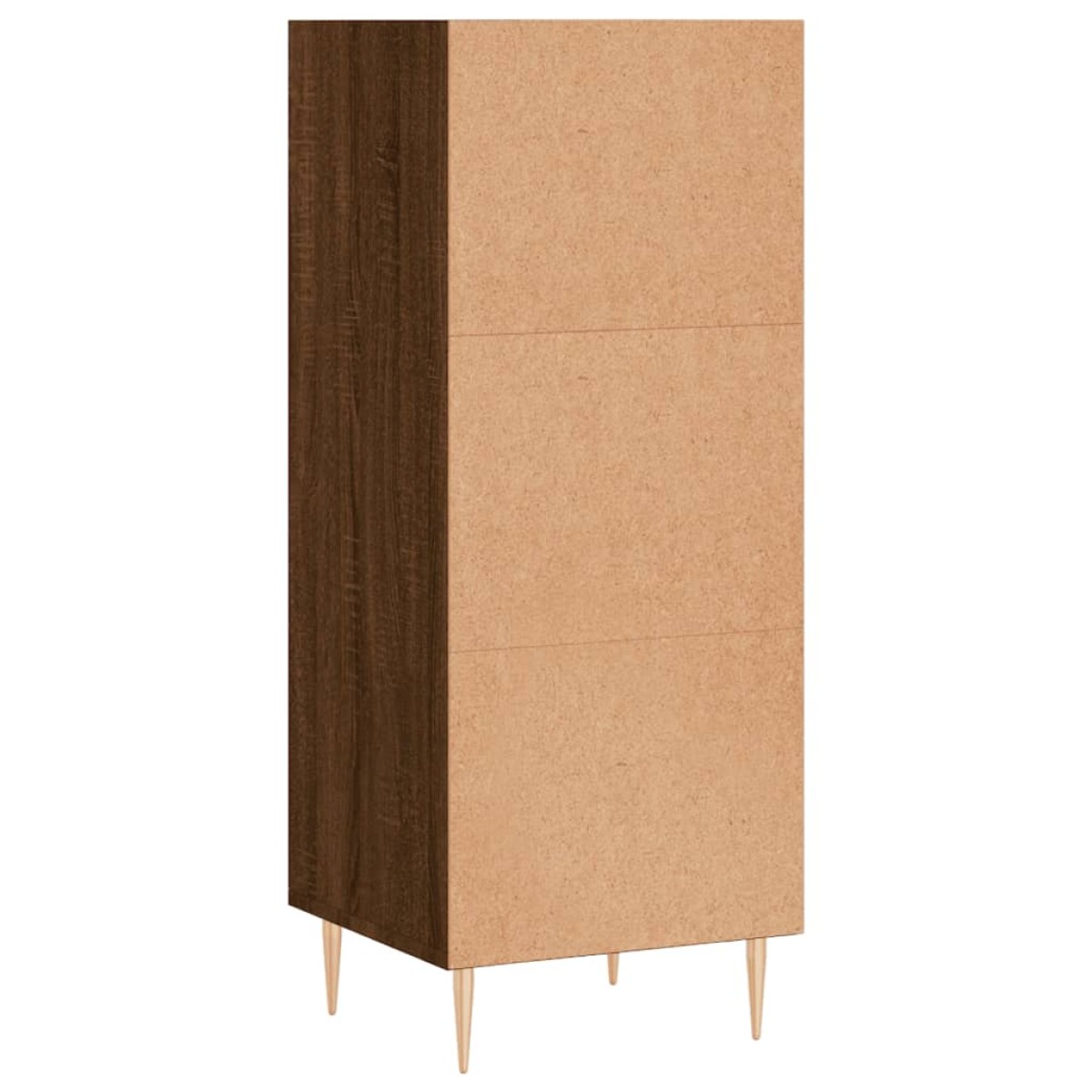vidaXL Ντουλάπι Καφέ Δρυς 34,5x32,5x90 εκ. Επεξεργασμένο Ξύλο