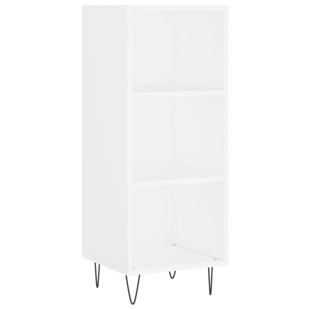 vidaXL Ντουλάπι Λευκό 34,5x32,5x90 εκ. Επεξεργασμένο Ξύλο