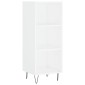 vidaXL Ντουλάπι Λευκό 34,5x32,5x90 εκ. Επεξεργασμένο Ξύλο