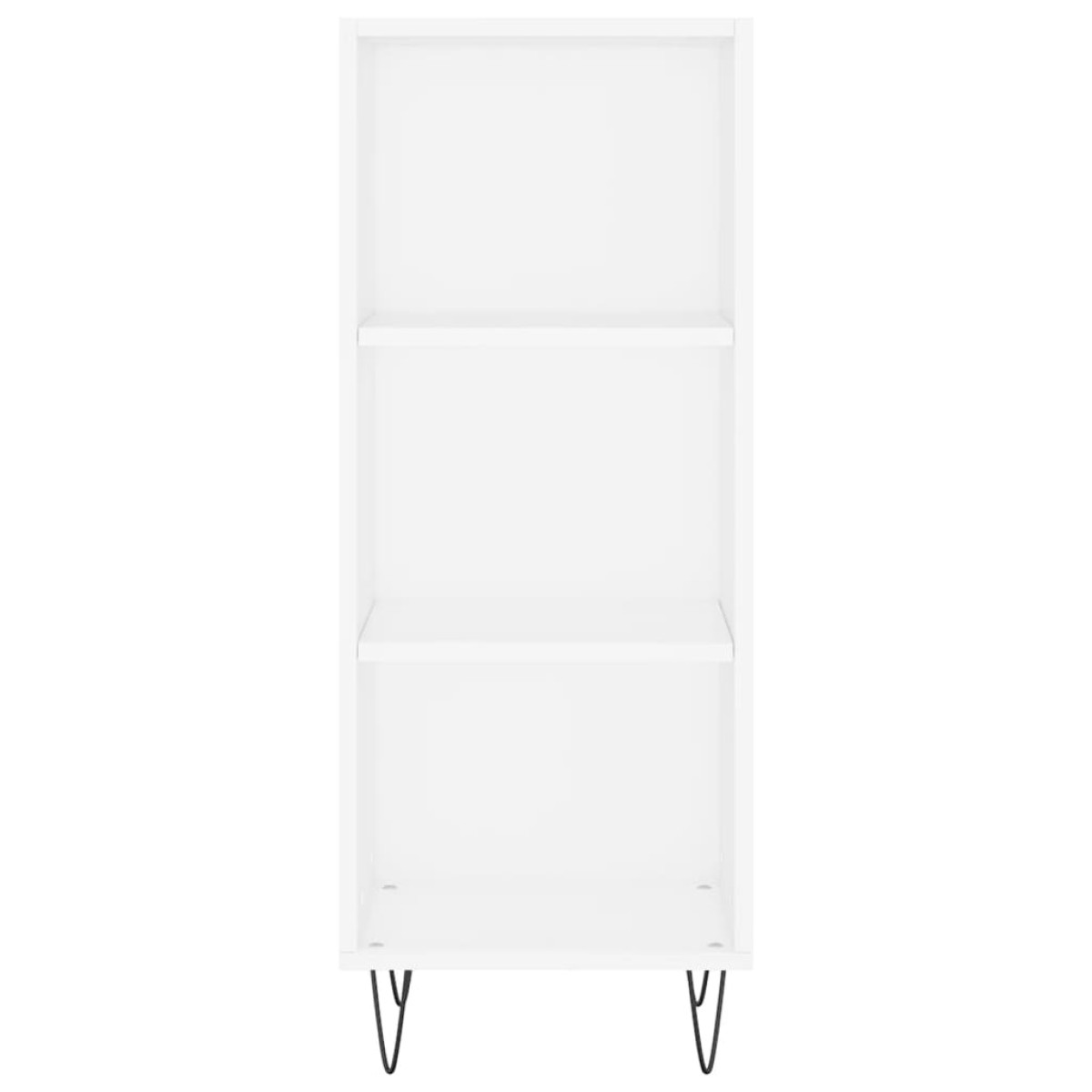 vidaXL Ντουλάπι Λευκό 34,5x32,5x90 εκ. Επεξεργασμένο Ξύλο
