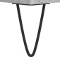 vidaXL Ντουλάπι Γκρι Σκυροδέματος 34,5x32,5x90 εκ. Επεξεργασμένο Ξύλο