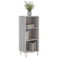 vidaXL Ντουλάπι Γκρι sonoma 34,5x32,5x90εκ. από Επεξεργασμένο Ξύλο