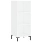 vidaXL Ντουλάπι Λευκό 34,5x32,5x90 εκ. Επεξεργασμένο Ξύλο