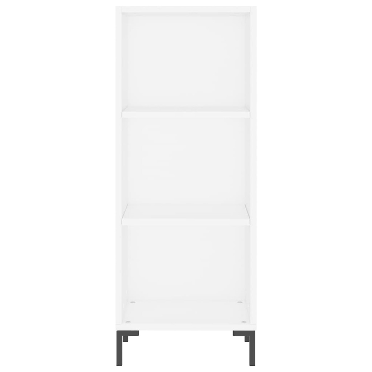 vidaXL Ντουλάπι Λευκό 34,5x32,5x90 εκ. Επεξεργασμένο Ξύλο