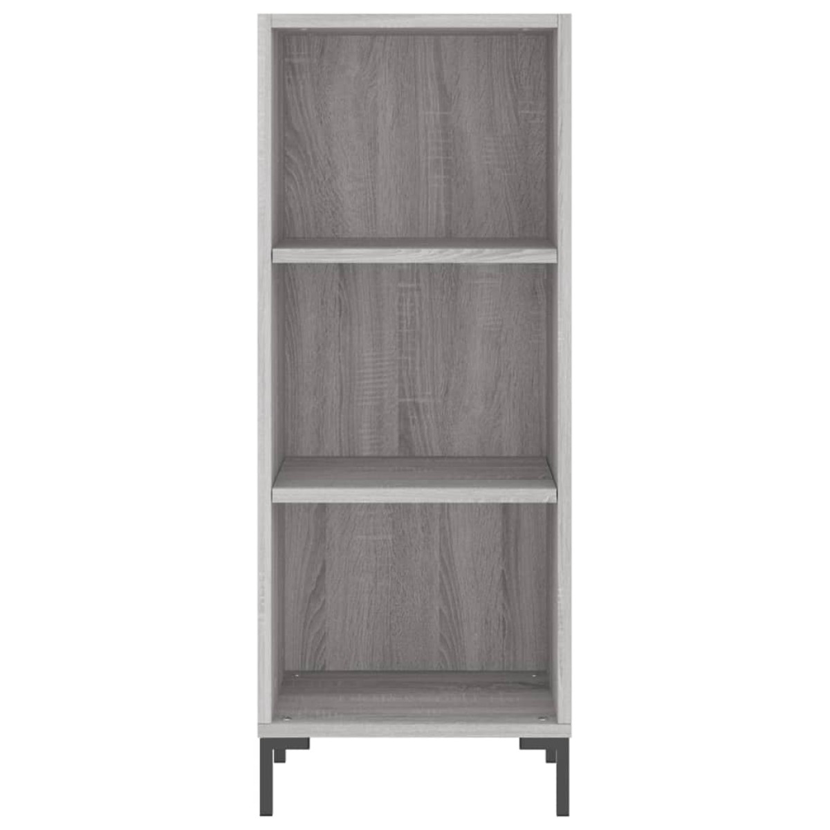 vidaXL Ντουλάπι Γκρι sonoma 34,5x32,5x90εκ. από Επεξεργασμένο Ξύλο