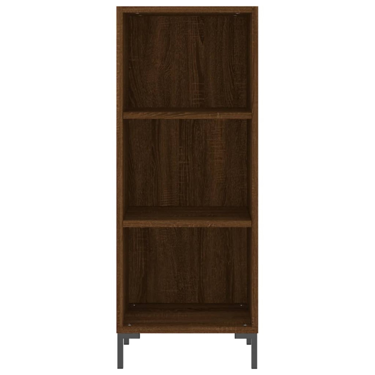 vidaXL Ντουλάπι Καφέ Δρυς 34,5x32,5x90 εκ. Επεξεργασμένο Ξύλο