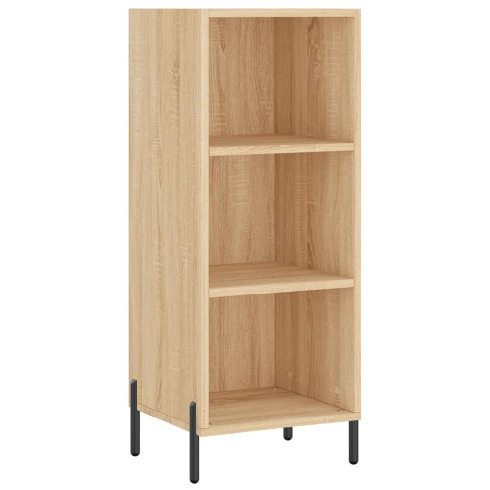 vidaXL Ντουλάπι Sonoma Δρυς 34,5x32,5x90 εκ. από Επεξεργασμένο Ξύλο