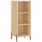 vidaXL Ντουλάπι Sonoma Δρυς 34,5x32,5x90 εκ. από Επεξεργασμένο Ξύλο